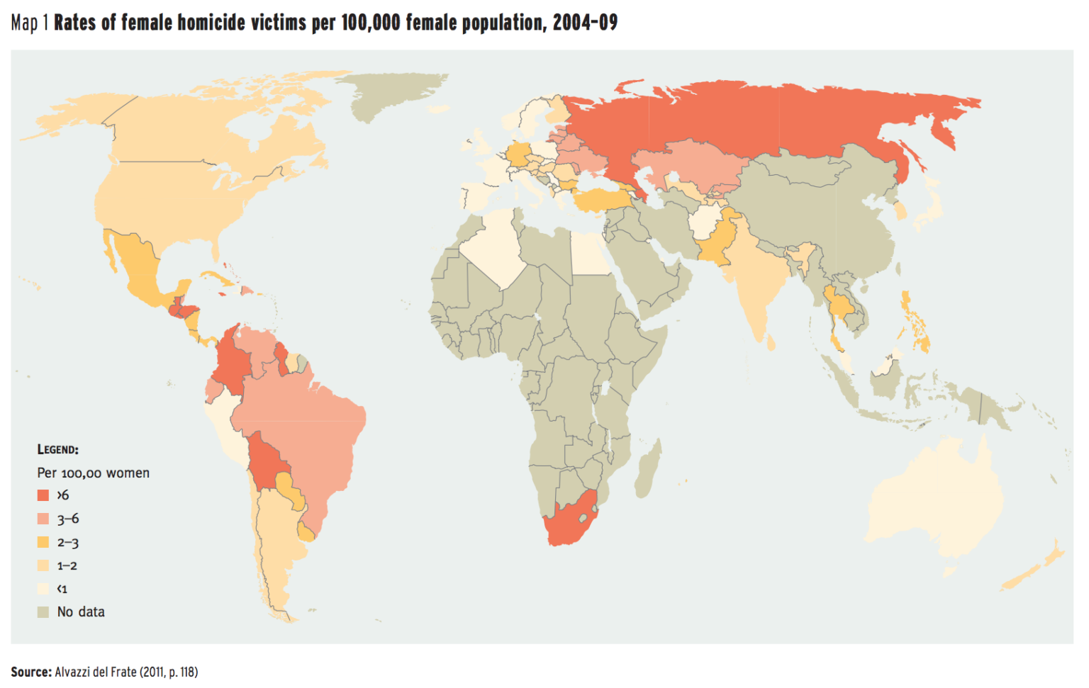 A 21st Century Exploration of Femicide in Latin America, the United